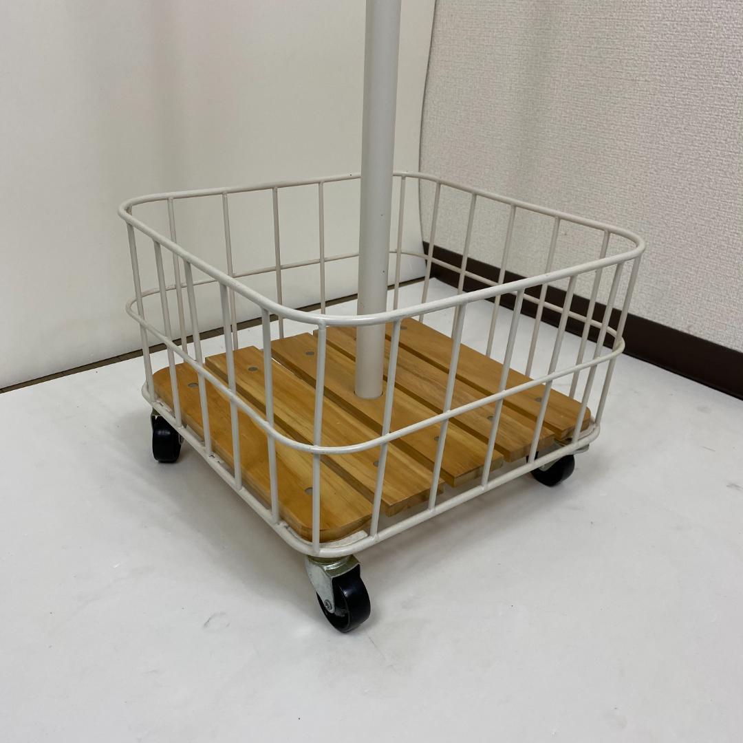 ★Mash マッシュ BYケージポールハンガー ホワイト バイケージポール