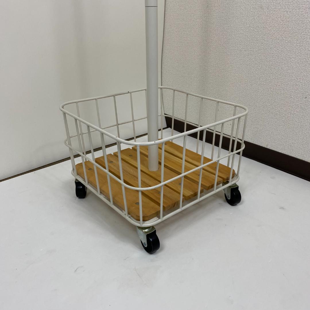★Mash マッシュ BYケージポールハンガー ホワイト バイケージポール