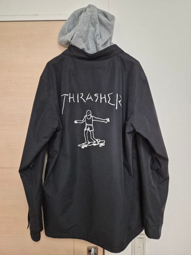 THRASHER スケーターイラストジャケット M