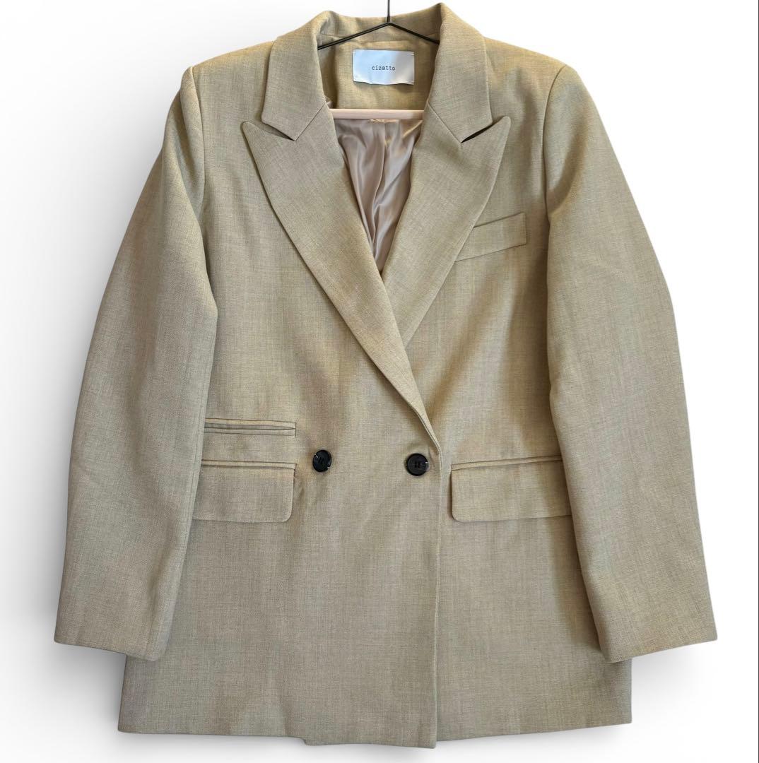 cizatto Linen Mix Jacket　テーラードジャケット　リネン混