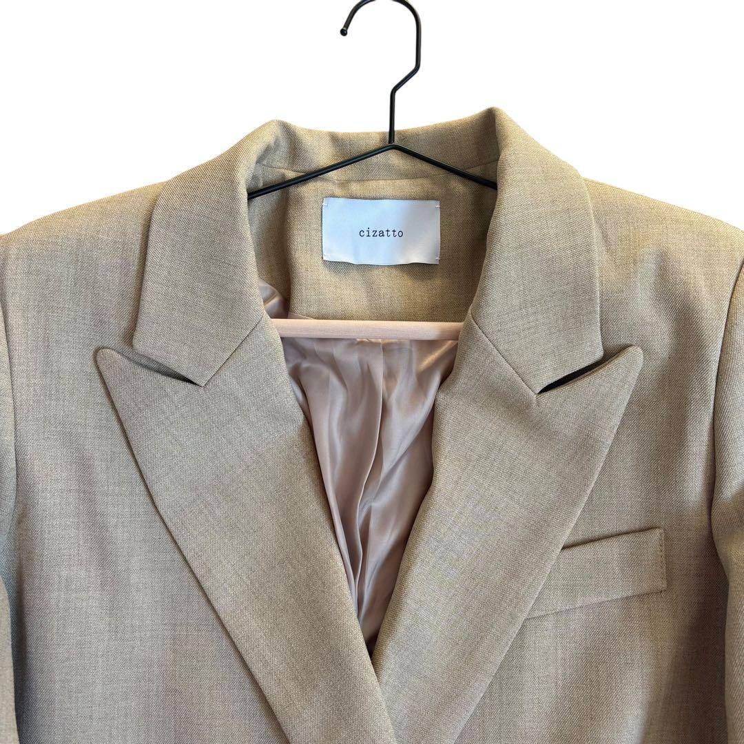 cizatto Linen Mix Jacket　テーラードジャケット　リネン混
