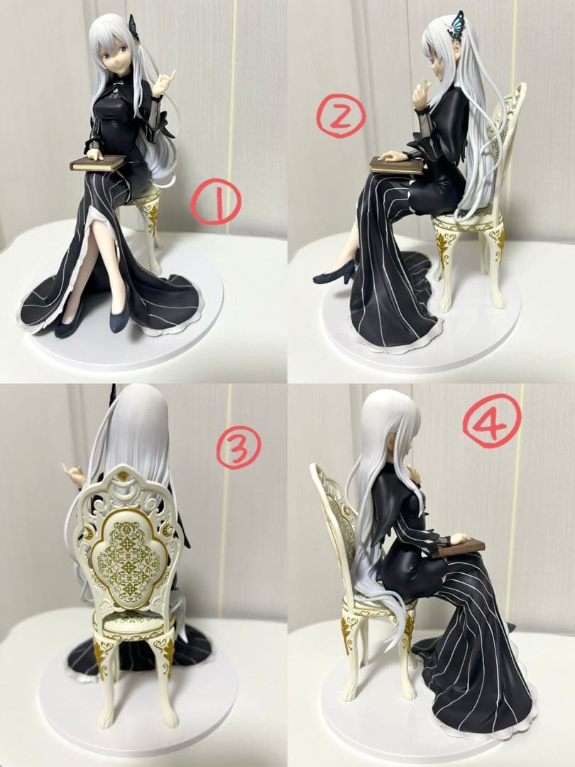 Re:ゼロから始める異世界生活 お茶会 フィギュア リゼロ レム ラム エミリア