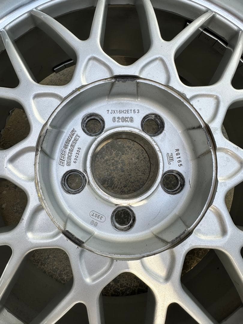 16インチ pcd100 5穴　BBS ホイールのみ