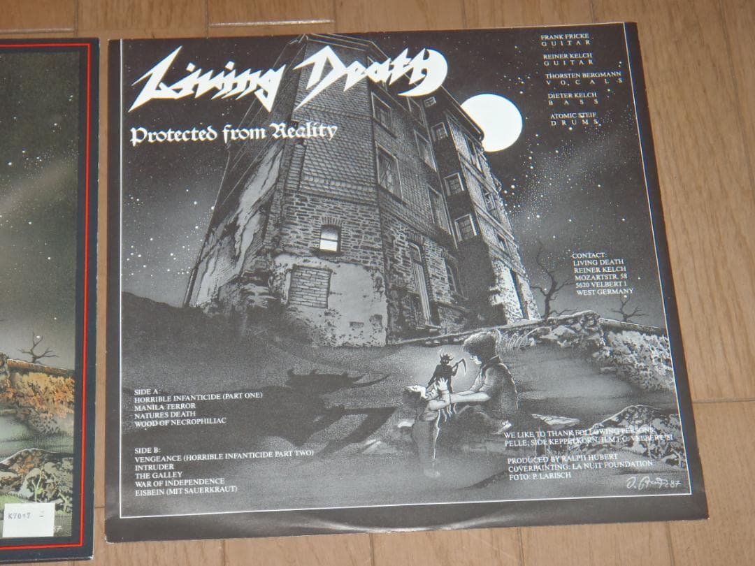 Living Death　Protected From Reality　レコード