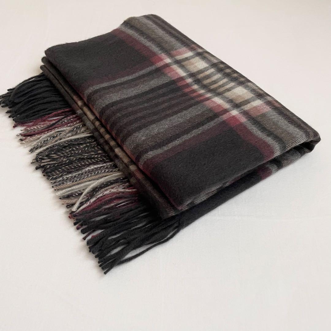 美品！JOURNAL STANDARDカシミヤストール 大判マフラー チェック