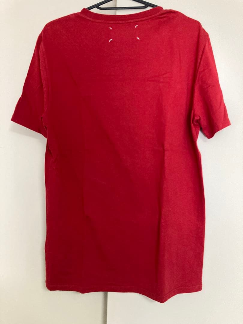 マルジェラ　Ｔシャツ　レッド　サイズM