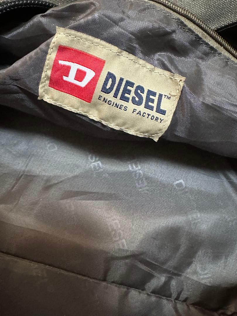廃盤希少 DIESEL 00s Y2K archive斜め掛け ボストンバッグ