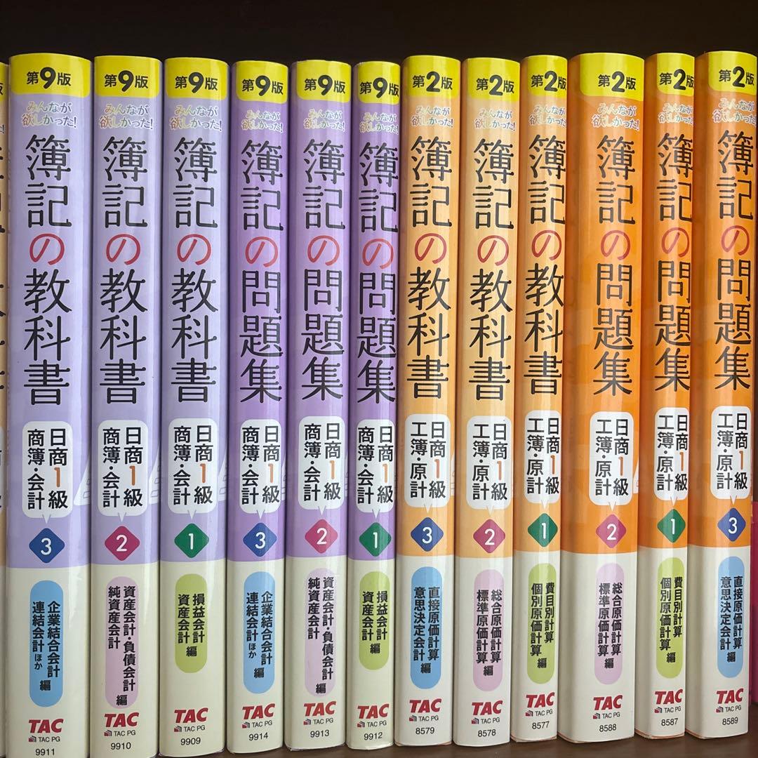❣️タイムセール　12:00迄❣️みんなが欲しかった簿記1級　簿記の教科書、問題集