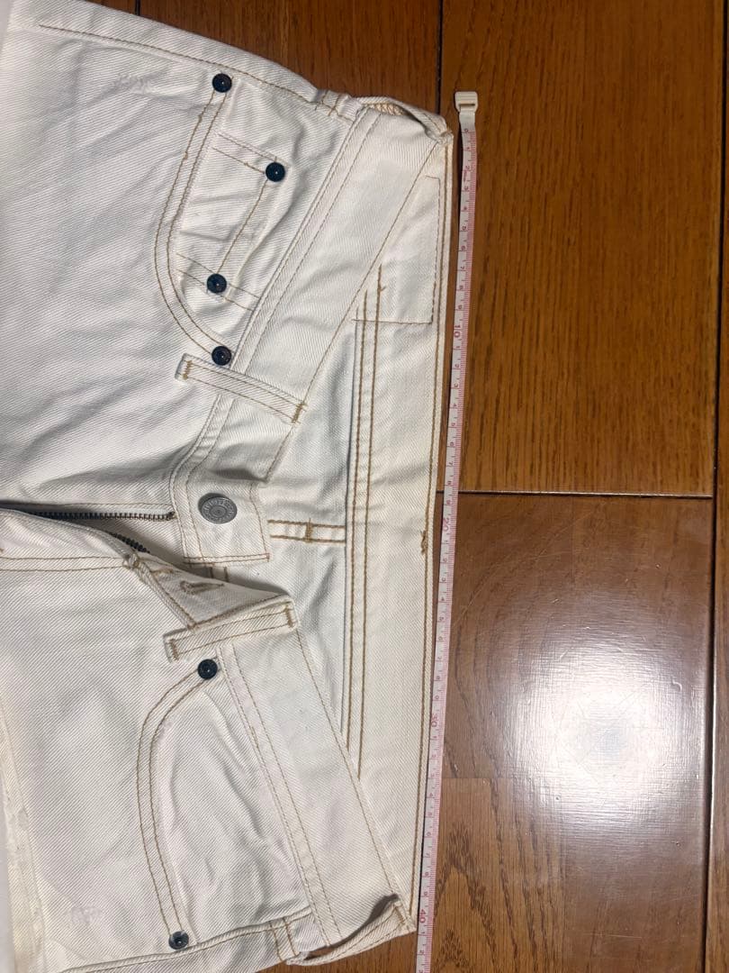 Levi's WF537 ホワイト ブーツカットデニム W31 L31