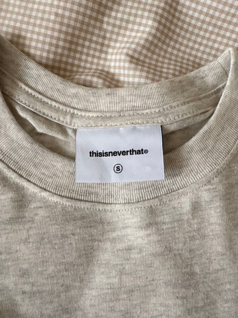 thisisneverthat グレー Tシャツ Sサイズ