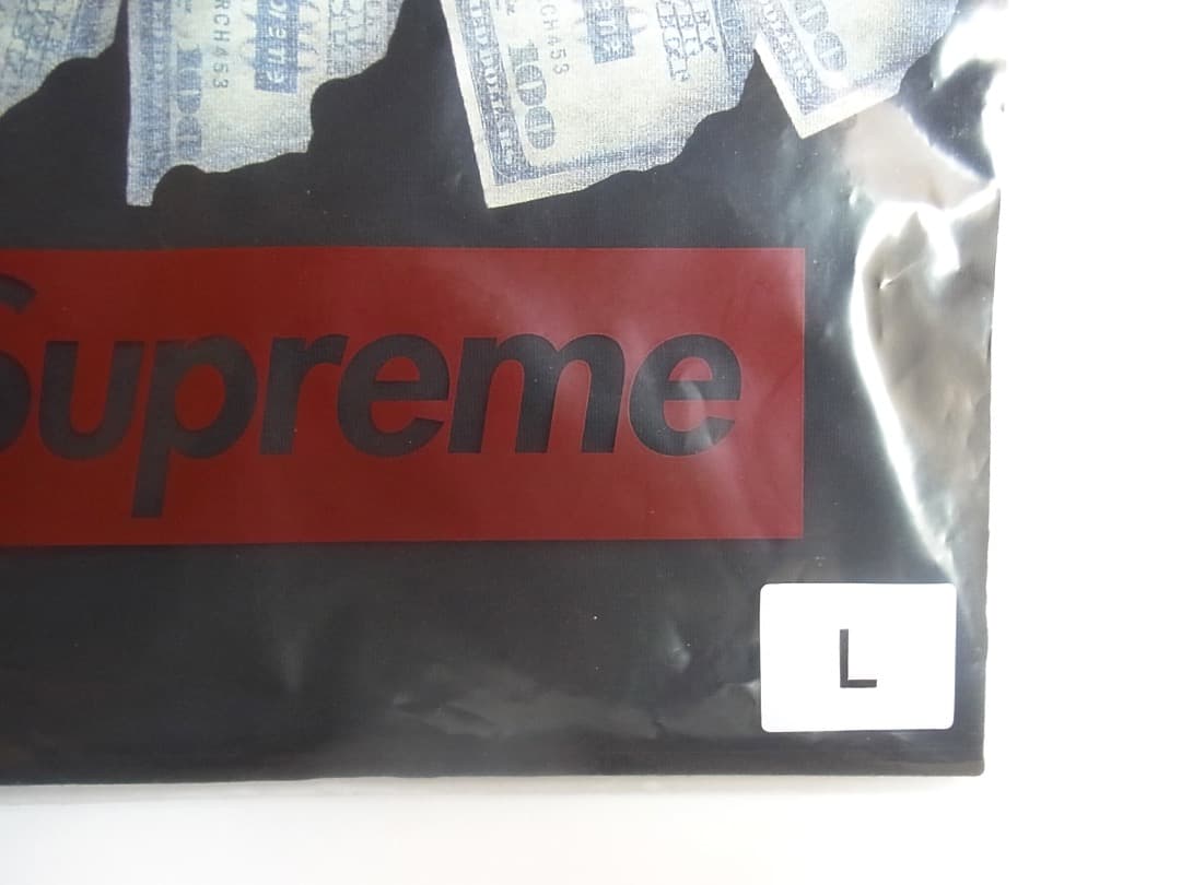 ＜Lサイズ＞MM6 Supreme Money S/S Top／Black