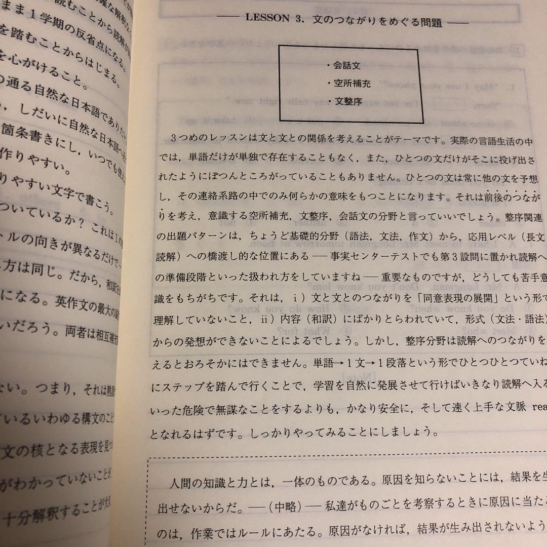 英語講座ファンダメンタルトレーニング木原太郎2001年夏期講習会