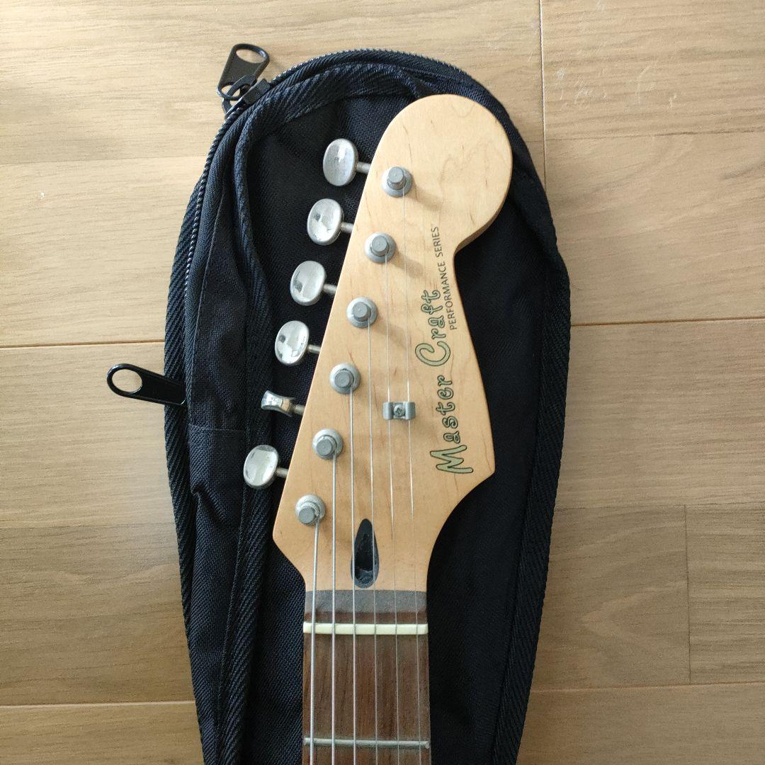 Master Craft エレキギター ストラトタイプ HSS ブラック