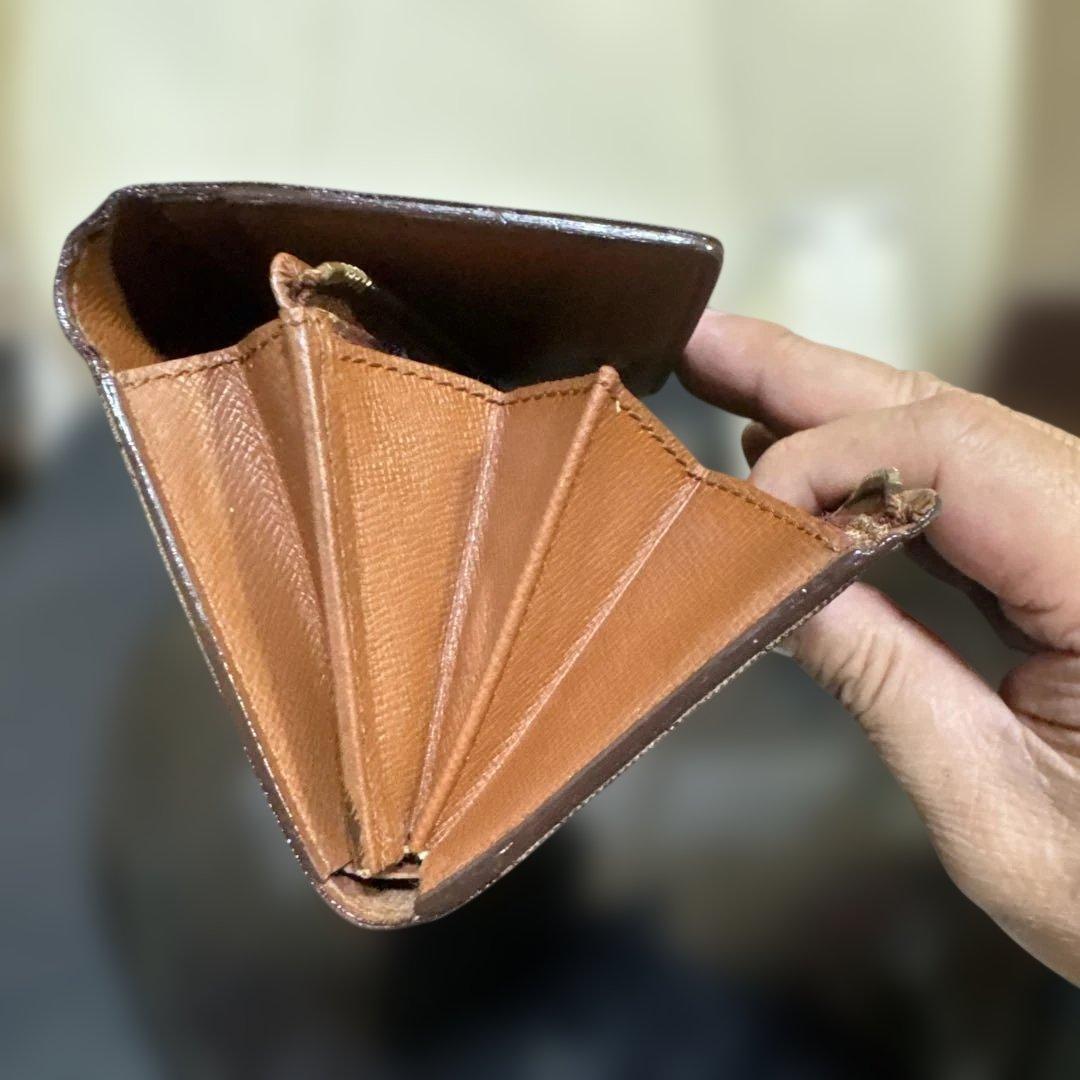 ⑨☆優良品☆ モノグラム♪Ｌ字型ファスナー財布