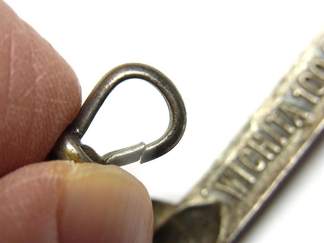 1911年 鹿の紋章 ヴィンテージ USA ウォッチフォブ アンティーク