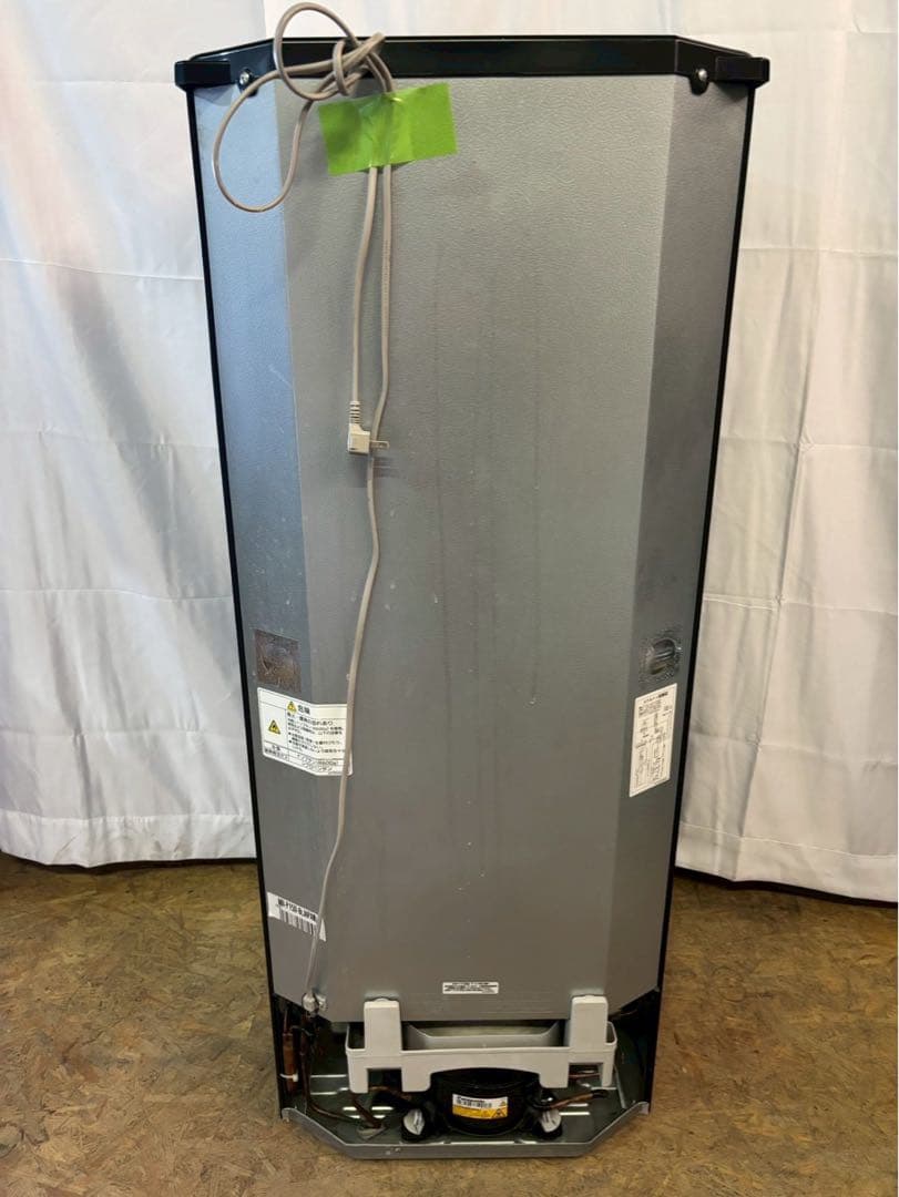 三菱電機 2ドア冷蔵庫 MR-P15D-B 2019年製 146L 右開き