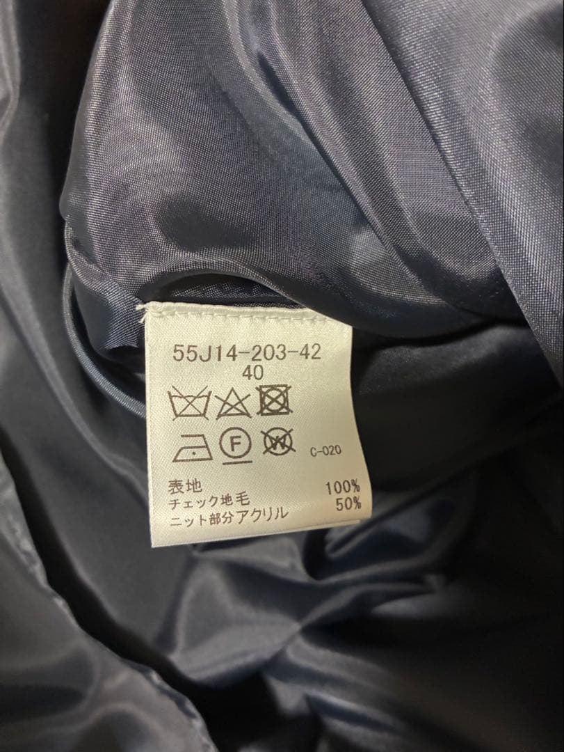 ゆるBLUE LABEL CRESTBRIDGE チェック柄ワンピース