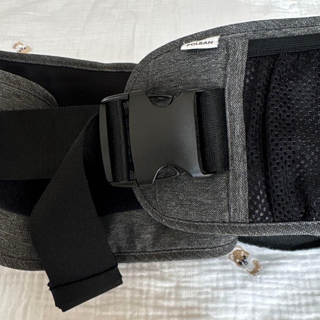 現行品☆ポルバンアドバンス ヒップシート シングルショルダー付き