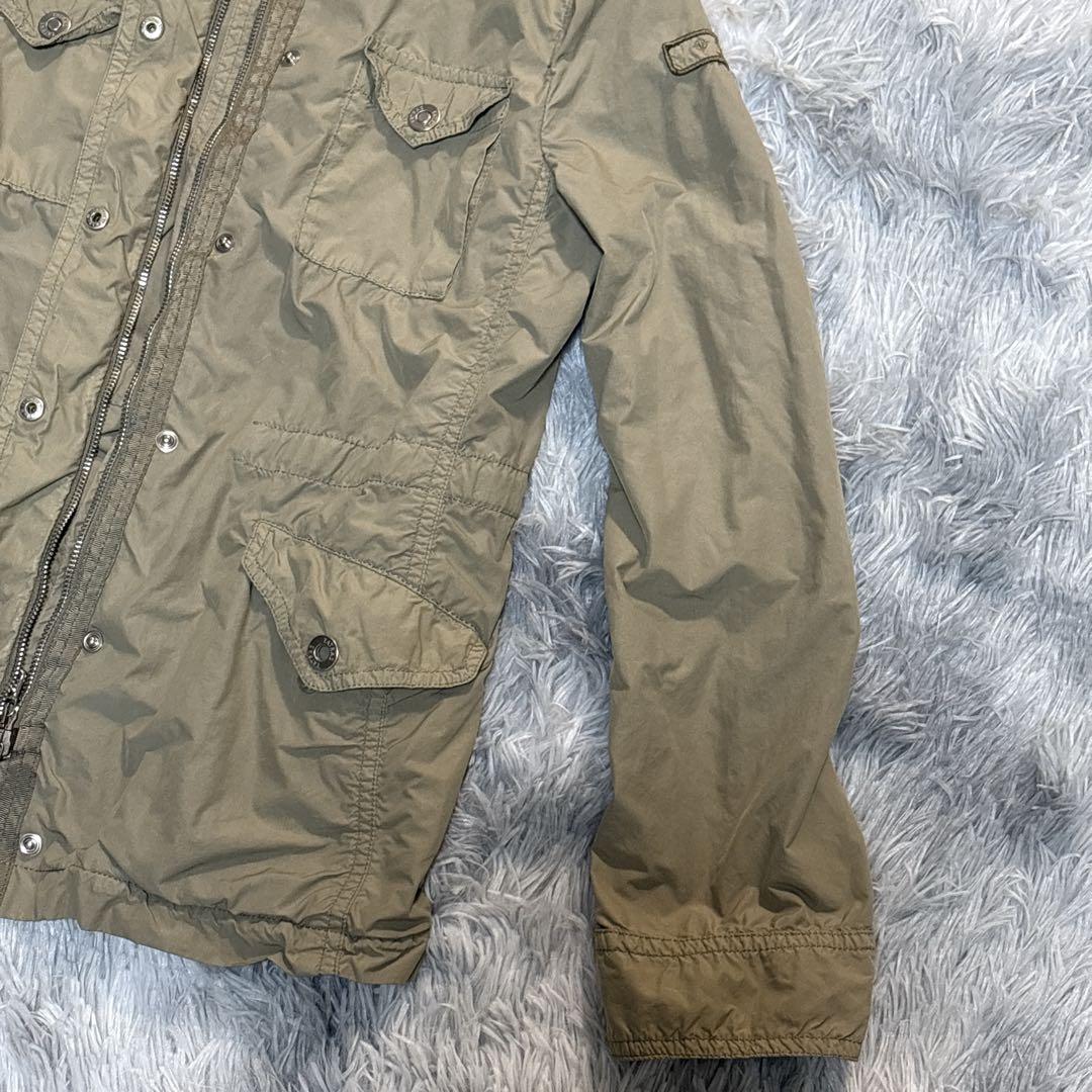 【美品】TATRAS タトラス　ミリタリージャケット　オリーブ　グリーン　03