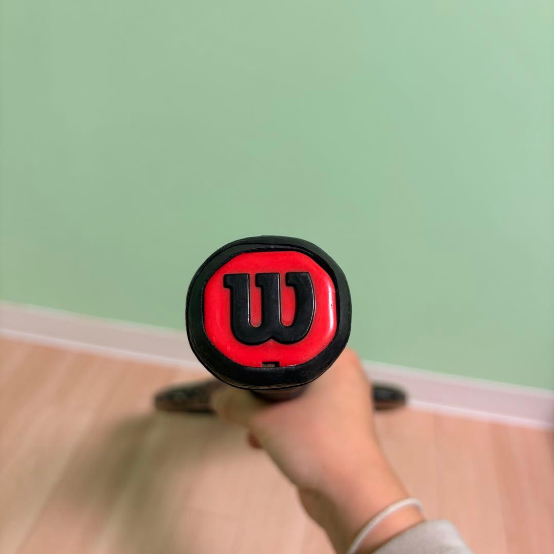 テニスラケット BLADE 黒/緑 Wilson 100 V8