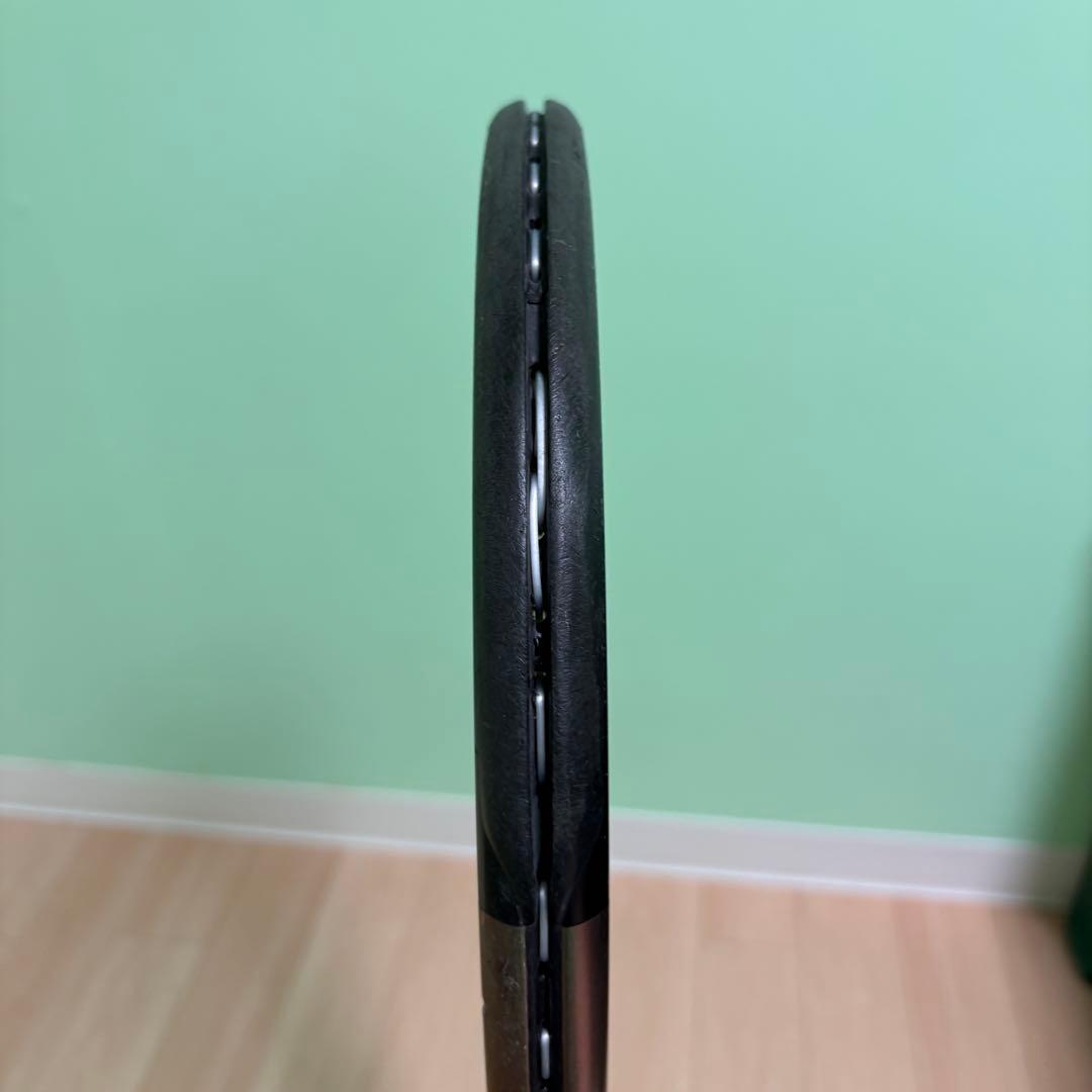 テニスラケット BLADE 黒/緑 Wilson 100 V8