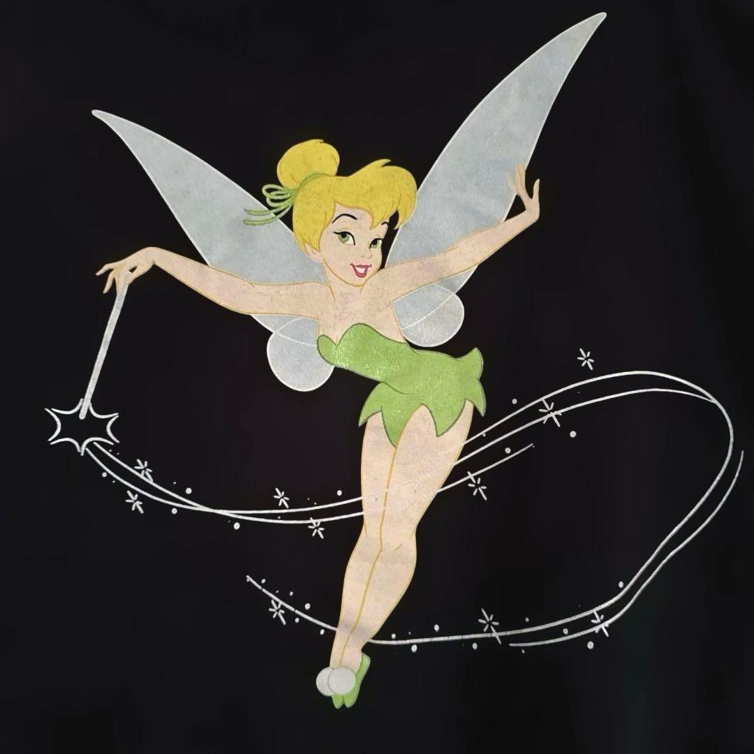 ディズニー　半袖Tシャツ　00sビンテージ　ティンカーベル　XLサイズ