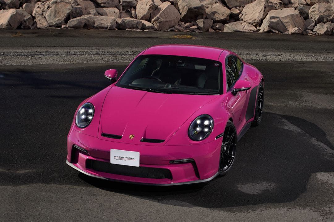 タイヤ付き！　タミヤ　ポルシェ911 GT3 992　ルビースターネオ完成ボディ