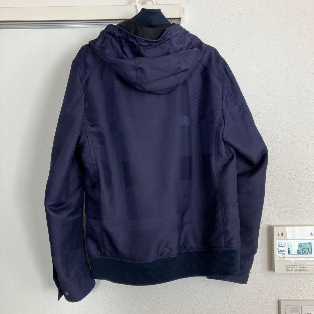 BLACK LABEL CRESTBRIDGE ネイビー フード付きブルゾン　L