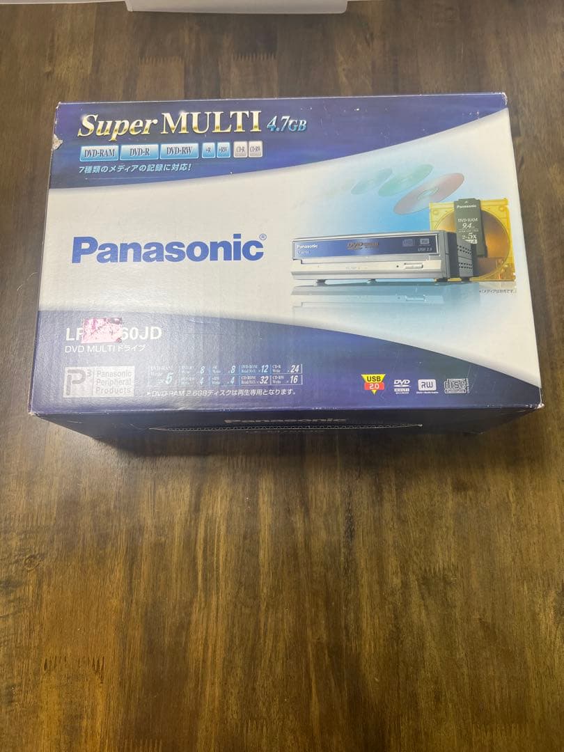 中古Panasonic DVD MULTIドライブ LF-M760JD おまけ付