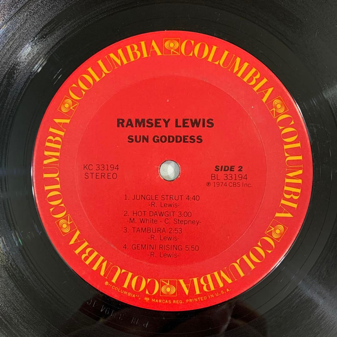 米盤LP Ramsey Lewis Sun Goddess ラムゼイ・ルイス