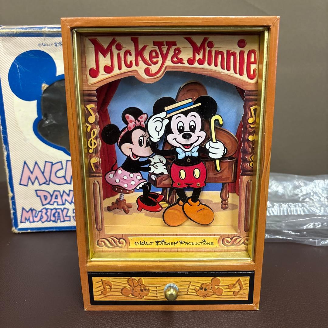 ミッキーマウス　ジュエルボックス　美品　オルゴール