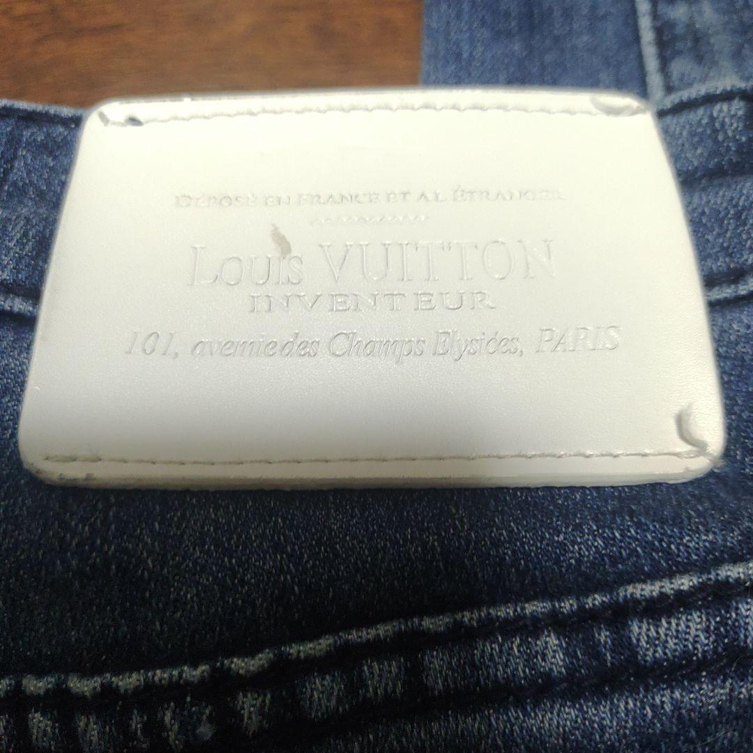 LOUIS VUITTON スキニーデニム ダークブルー