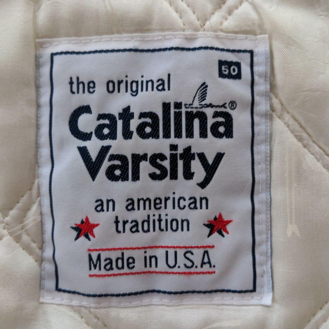 70's〜 Catalina ダービージャケット USA製 ベージュ サイズ50