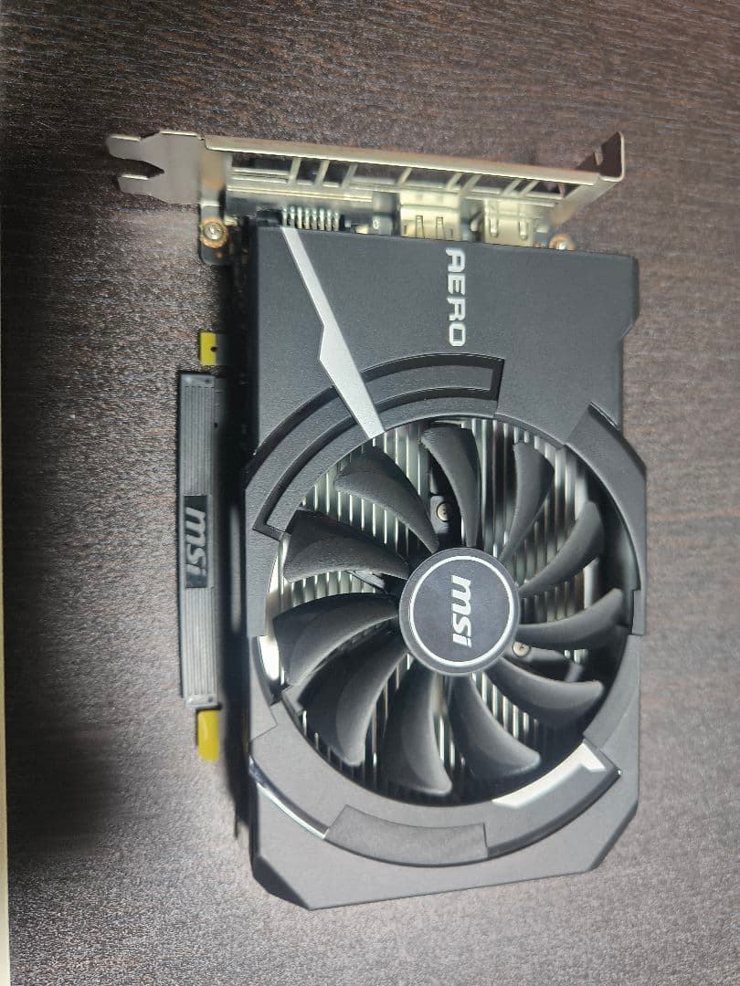 グラフィックボード・グラボ・ビデオカード MSI GEFORCE GTX1650 AERO ITX 4G OC