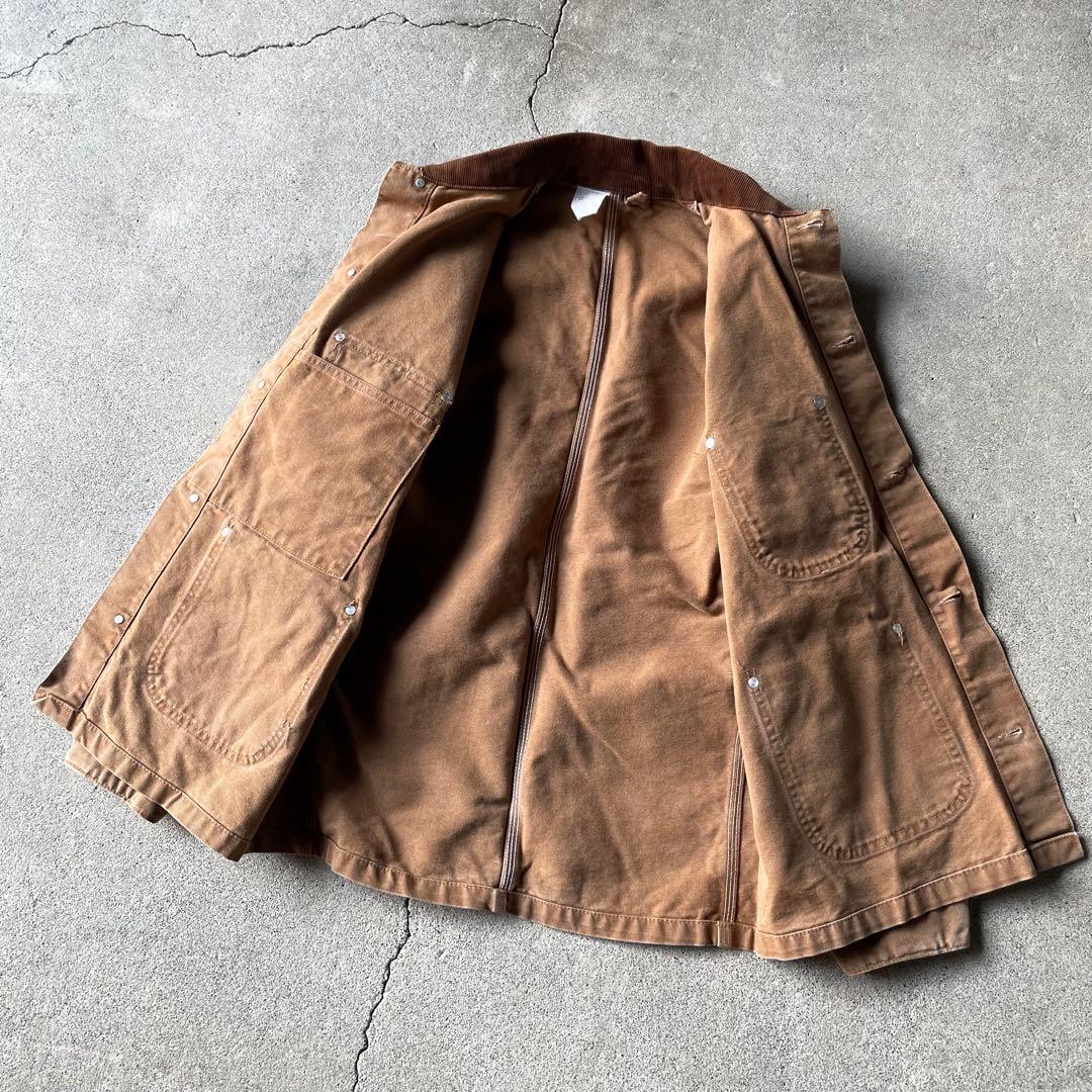 80s USA製 Carhartt Michigan Chore Coat