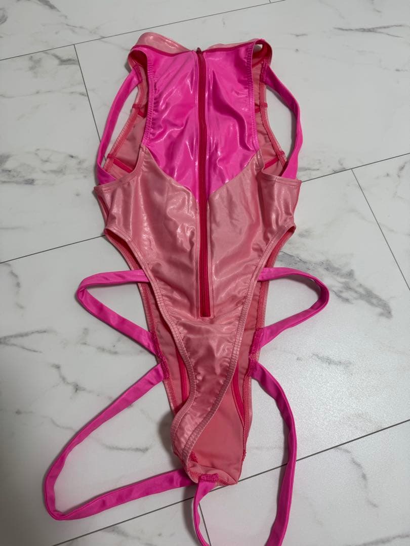 PHARFAITE スパイダーバインダー 水着 ピンク