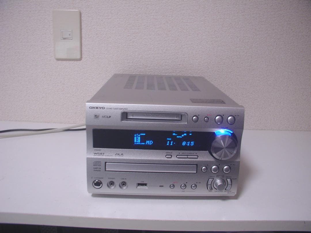 FR-N7FX ONKYO MD/CD USB チューナーアンプ ☆☆難有☆☆