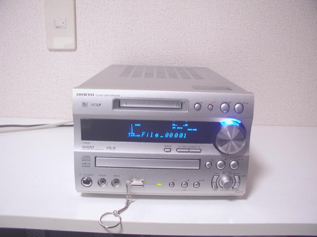 FR-N7FX ONKYO MD/CD USB チューナーアンプ ☆☆難有☆☆