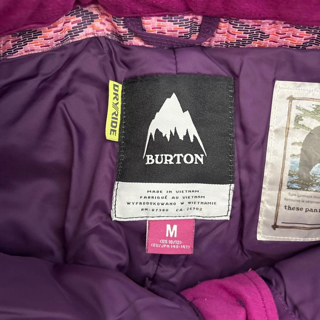 いっぺー様　　BURTON 子ども用スノーボードウェア M