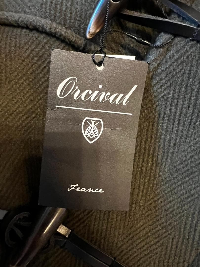 ORCIVAL オーシバル ヘリンボーン ダッフルコート オリーブ 新品