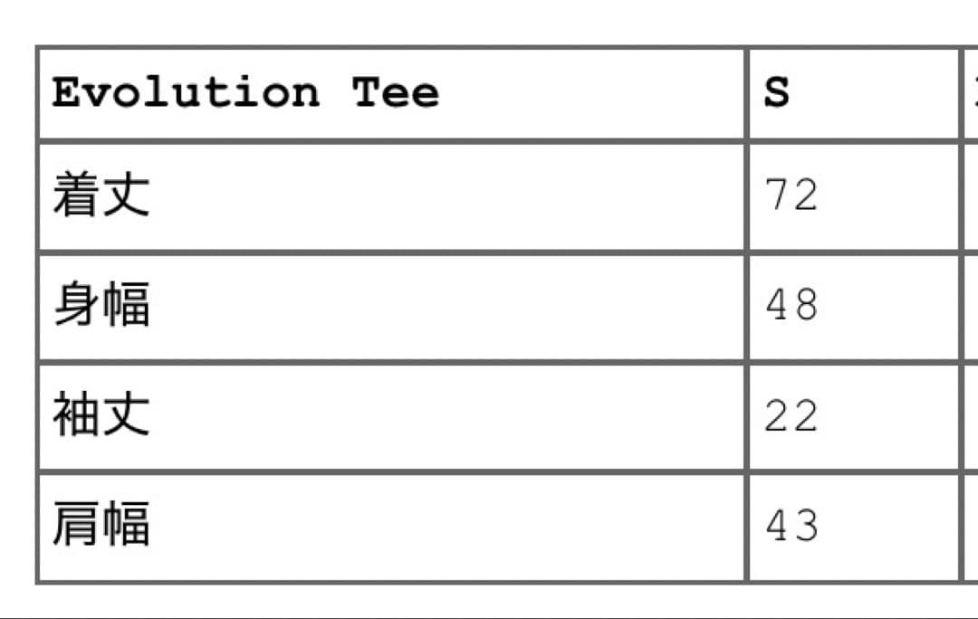Supreme 26SS week1 立ち上げ Evolution Tee