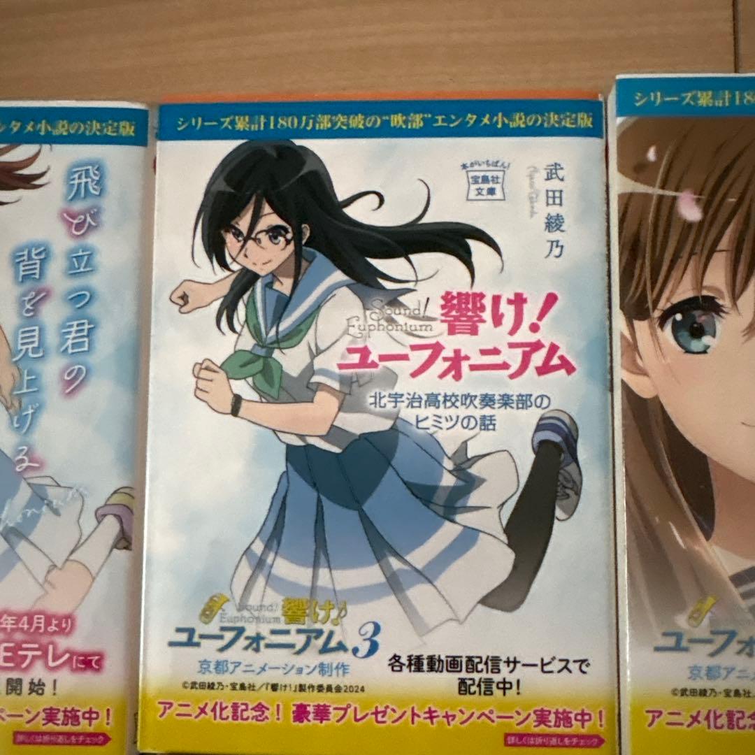 【必見】響け！ユーフォニアム 小説12巻セット（ダブルカバー全11種付き）