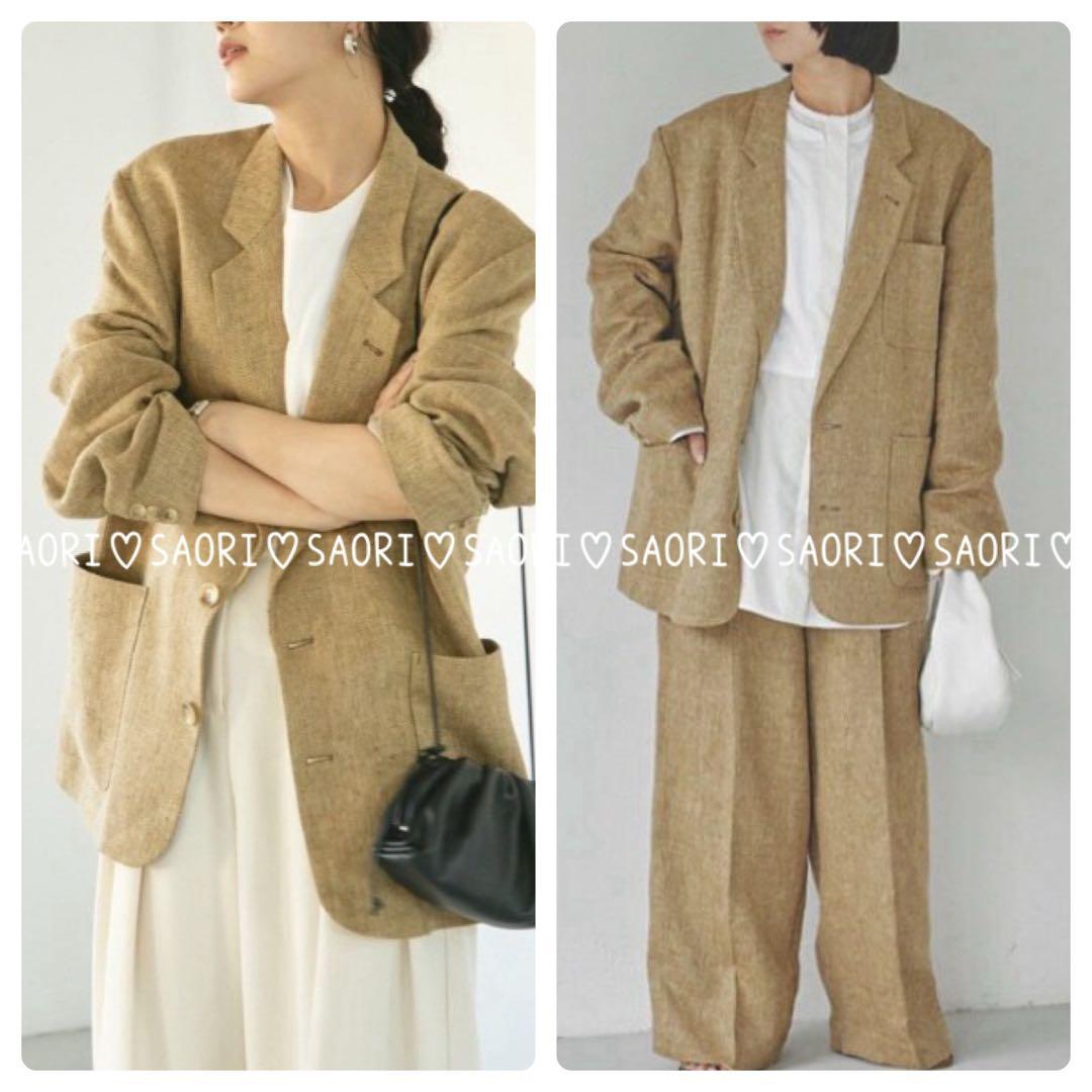 TODAYFUL【美品】Boyfriend Linen Jacket