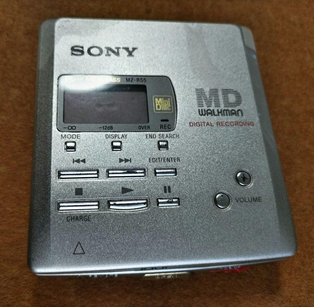 デジタルレコーディングウォークマンSONY MD WALKMAN MZ-R55