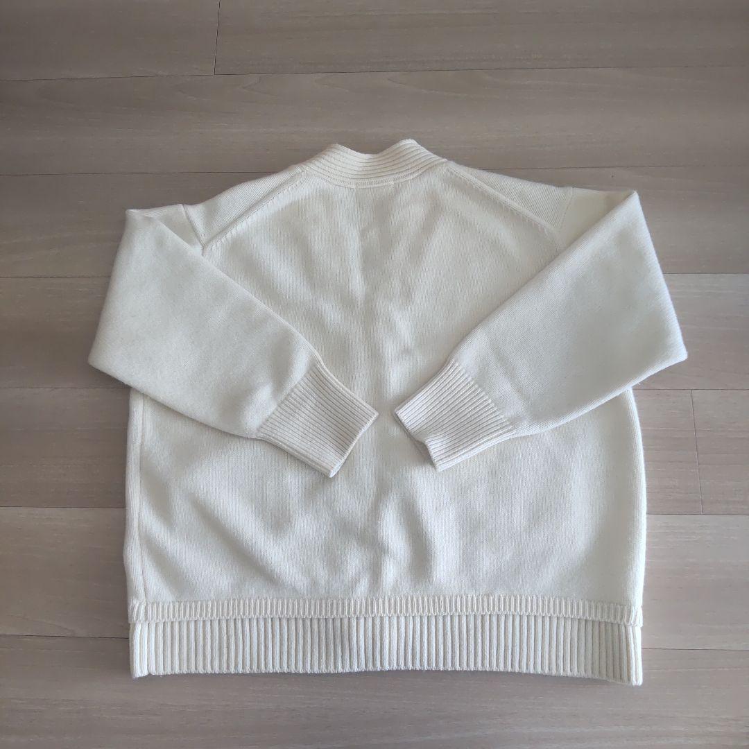 【マチャット】ウールエルボーパッチカーディガン