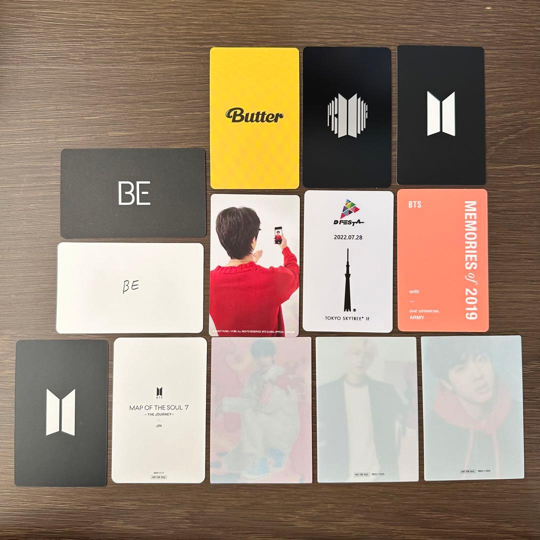 BTS ジン JIN トレカ DFESTA ディフェスタ メモリーズ セット