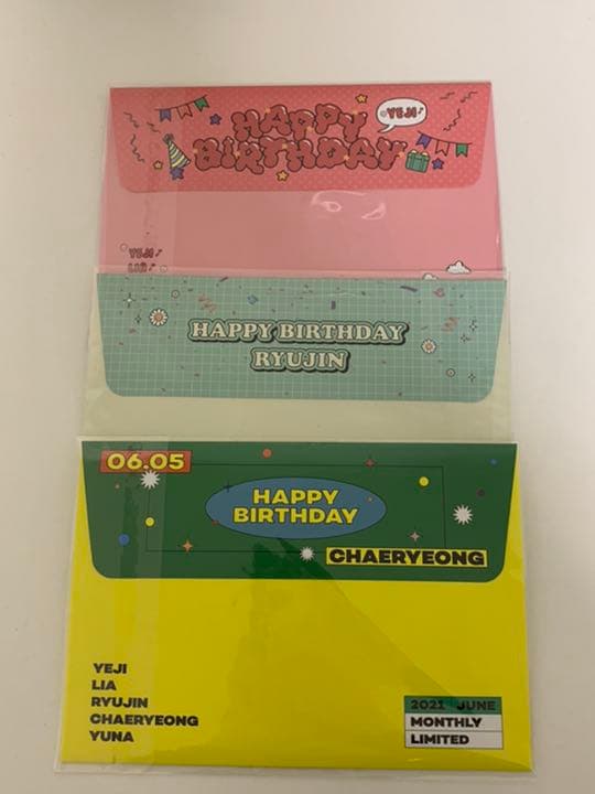 itzy no bad days セット
