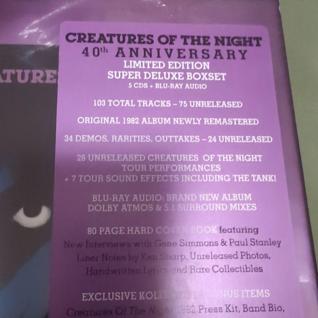 洋楽 KISS Creatures Of The Night Super Deluxe