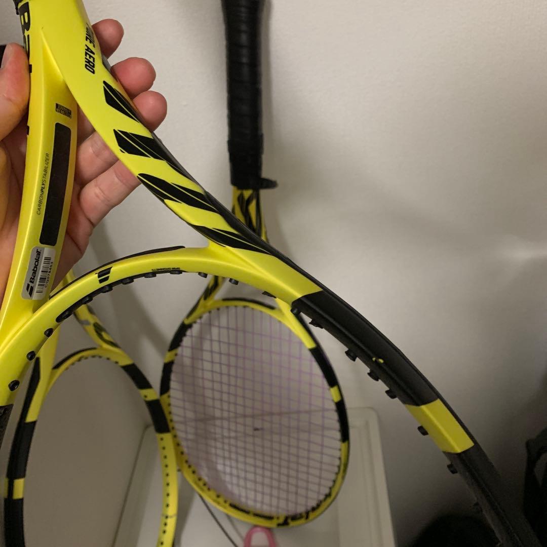 バボラピュアアエロ 2019 Babolat Pure Aero 2019 3本