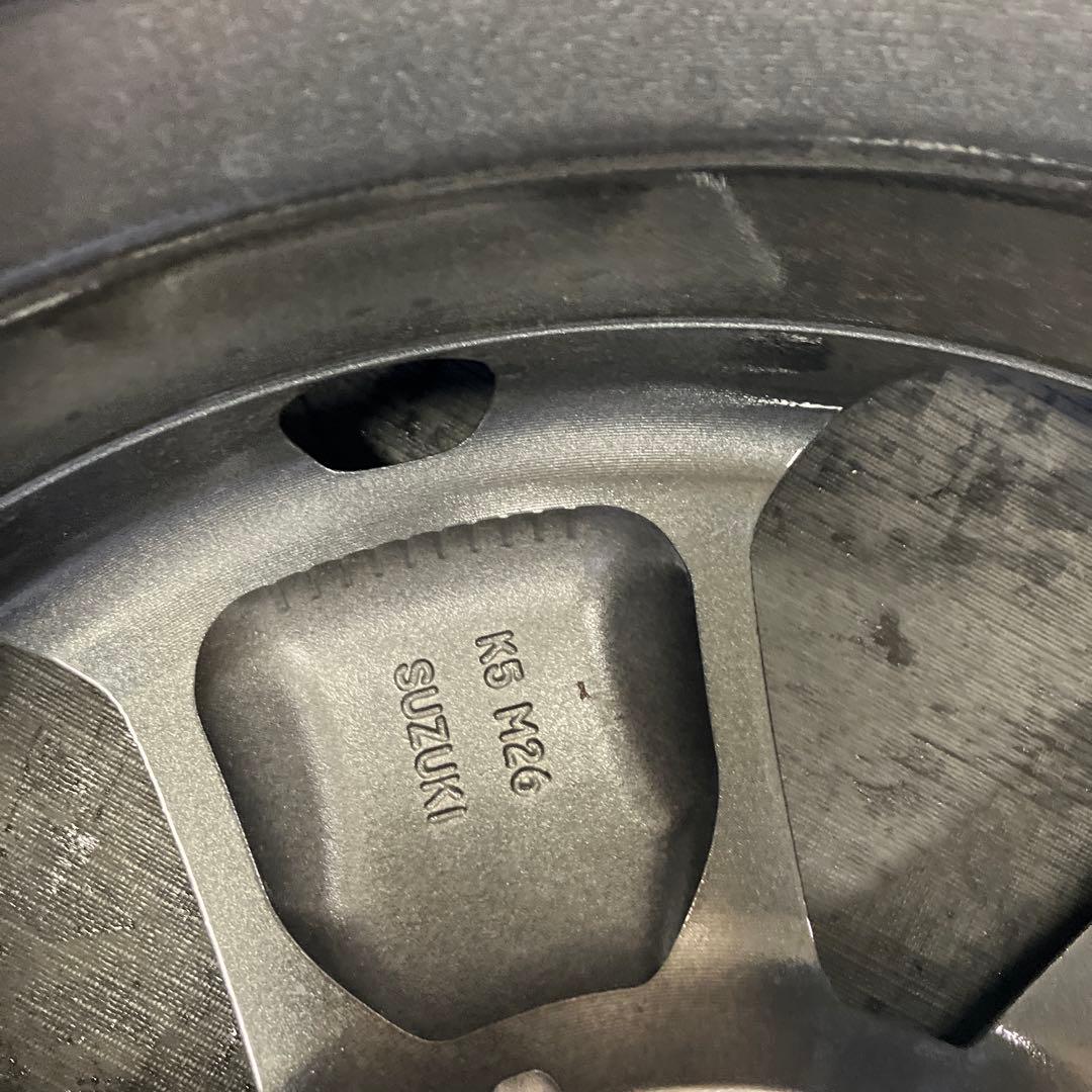 SUZUKIホイール INSET45 15×41/2J 4本 ハスラー新車外し